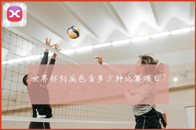 世界杯到底包含多少种比赛项目？