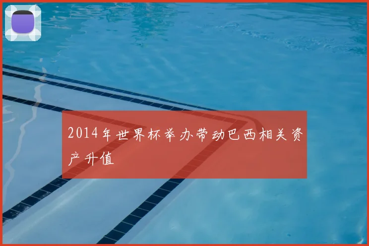 2014年世界杯举办带动巴西相关资产升值
